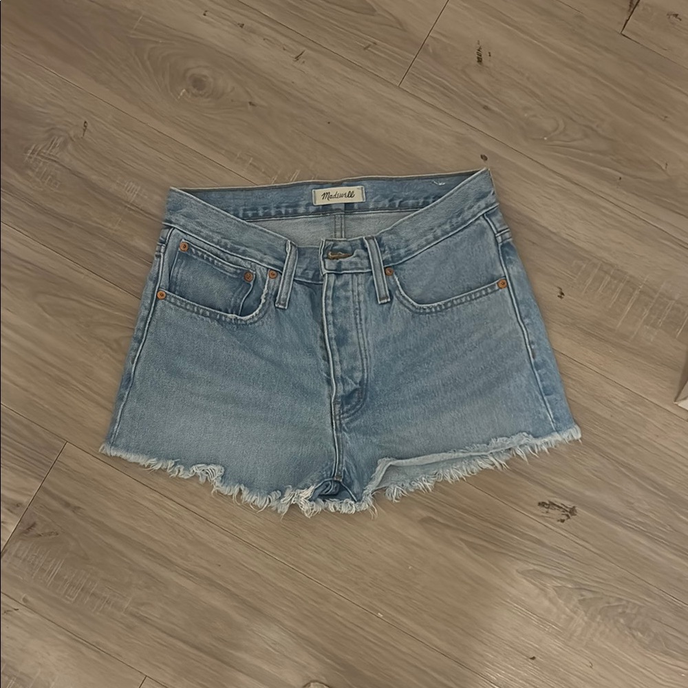 Madewell Women's Blue Denim Shorts, size 26